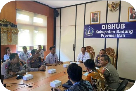 Pemaparan ETLE bersama Dishub Badung