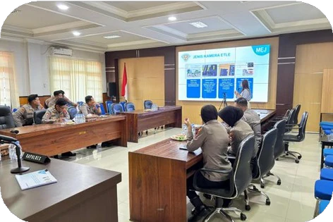 Pemaparan ETLE di Banjarbaru
