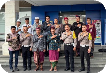Pemaparan ETLE Polres Karangasem