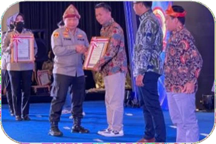 Penghargaan dari Kapolda Sumatera Selatan
